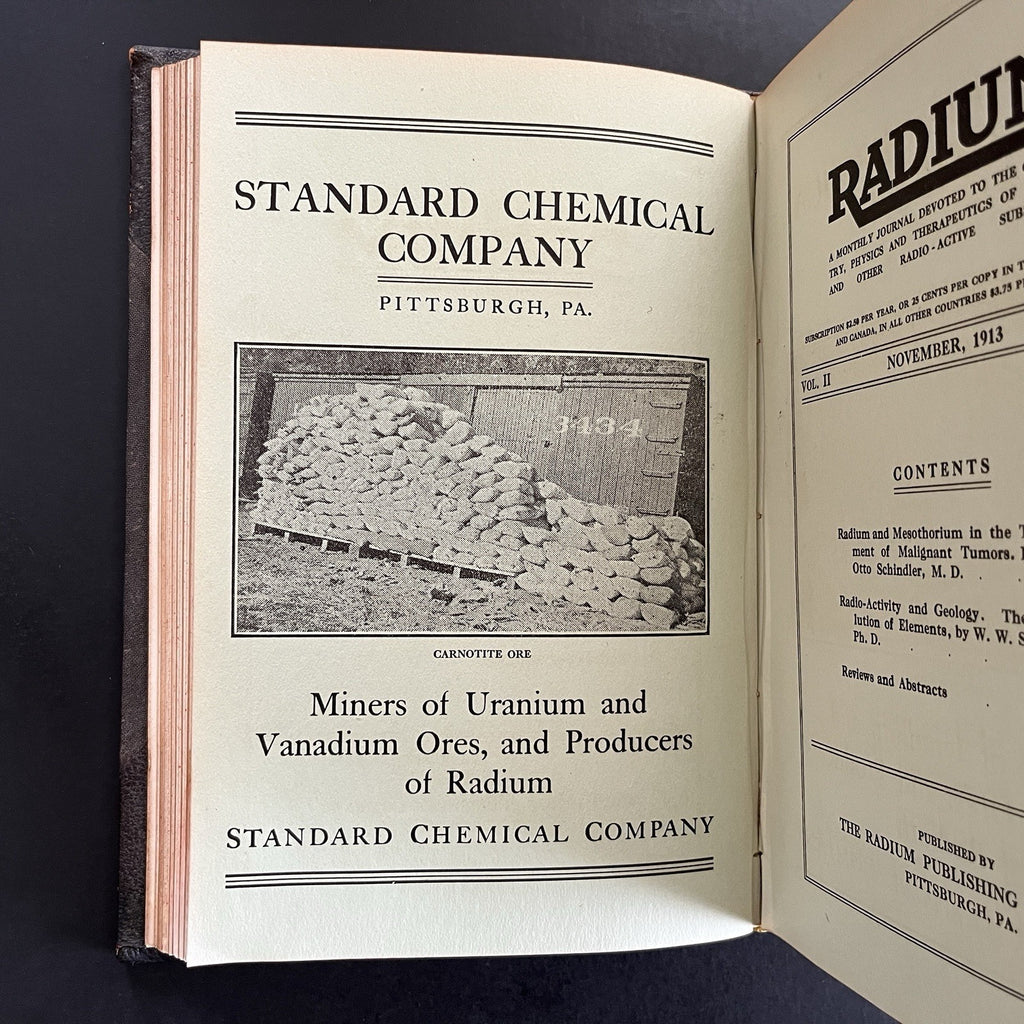 Radium Volumes 1 - 7, 1913 - 1916