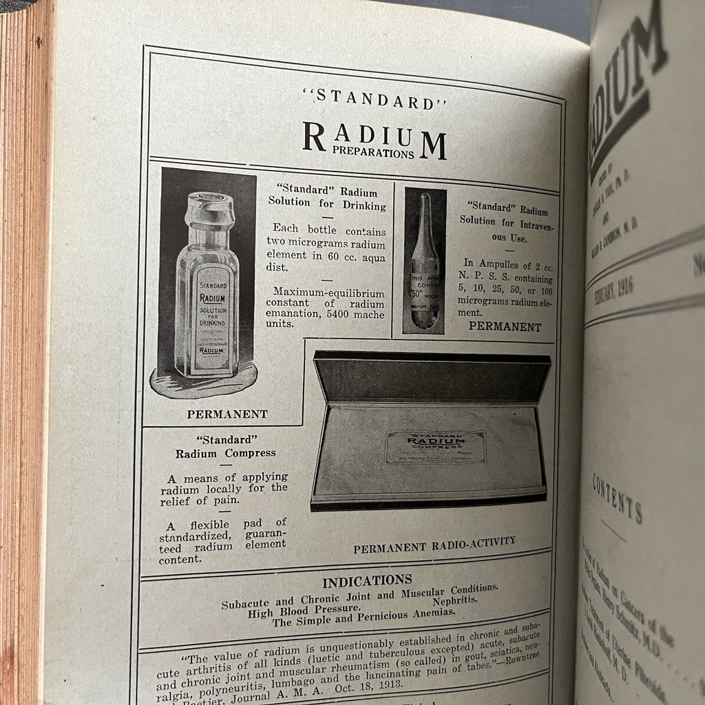 Radium Volumes 1 - 7, 1913 - 1916