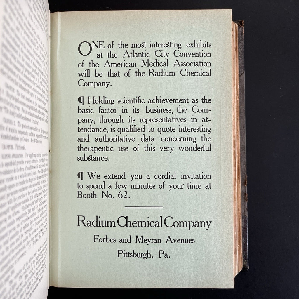 Radium Volumes 1 - 7, 1913 - 1916