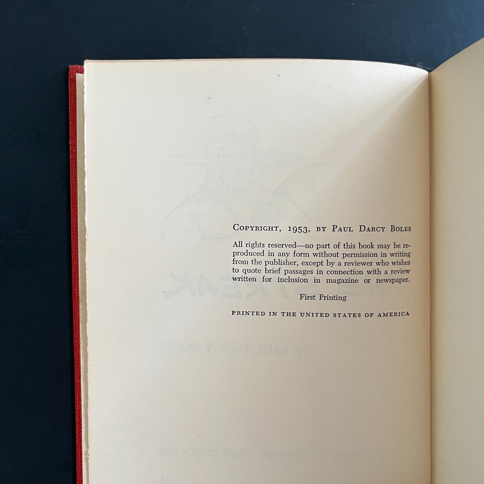 The Streak by Paul Darcy Boles