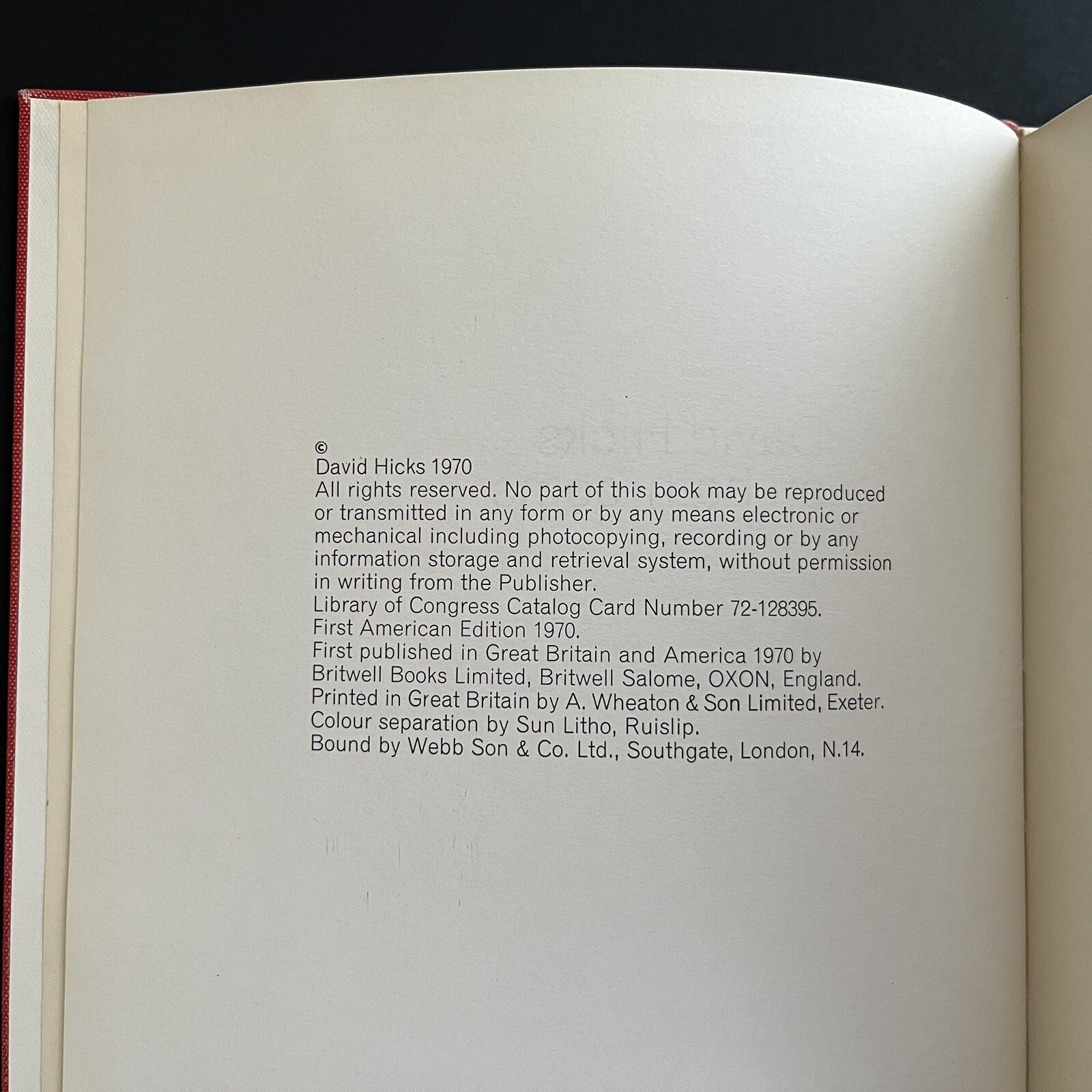 David Hicks on Bathrooms