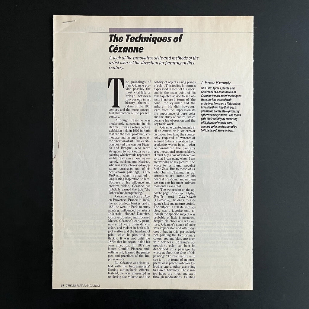 Cezanne’s Composition: Analysis of His Form by Erle Loran