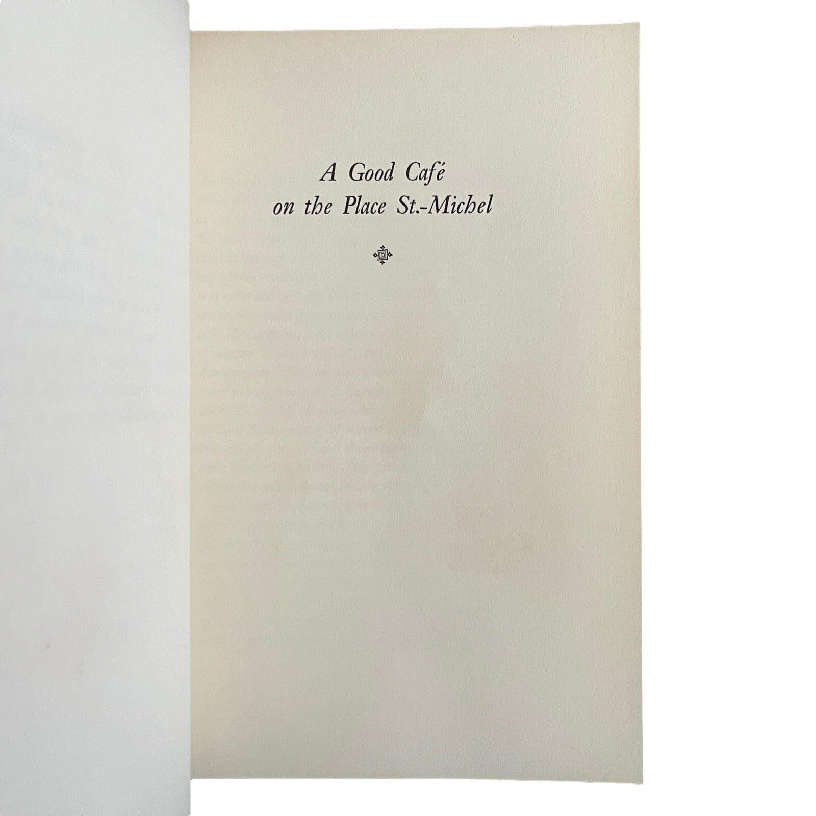 A Moveable Feast by Ernest Hemingway