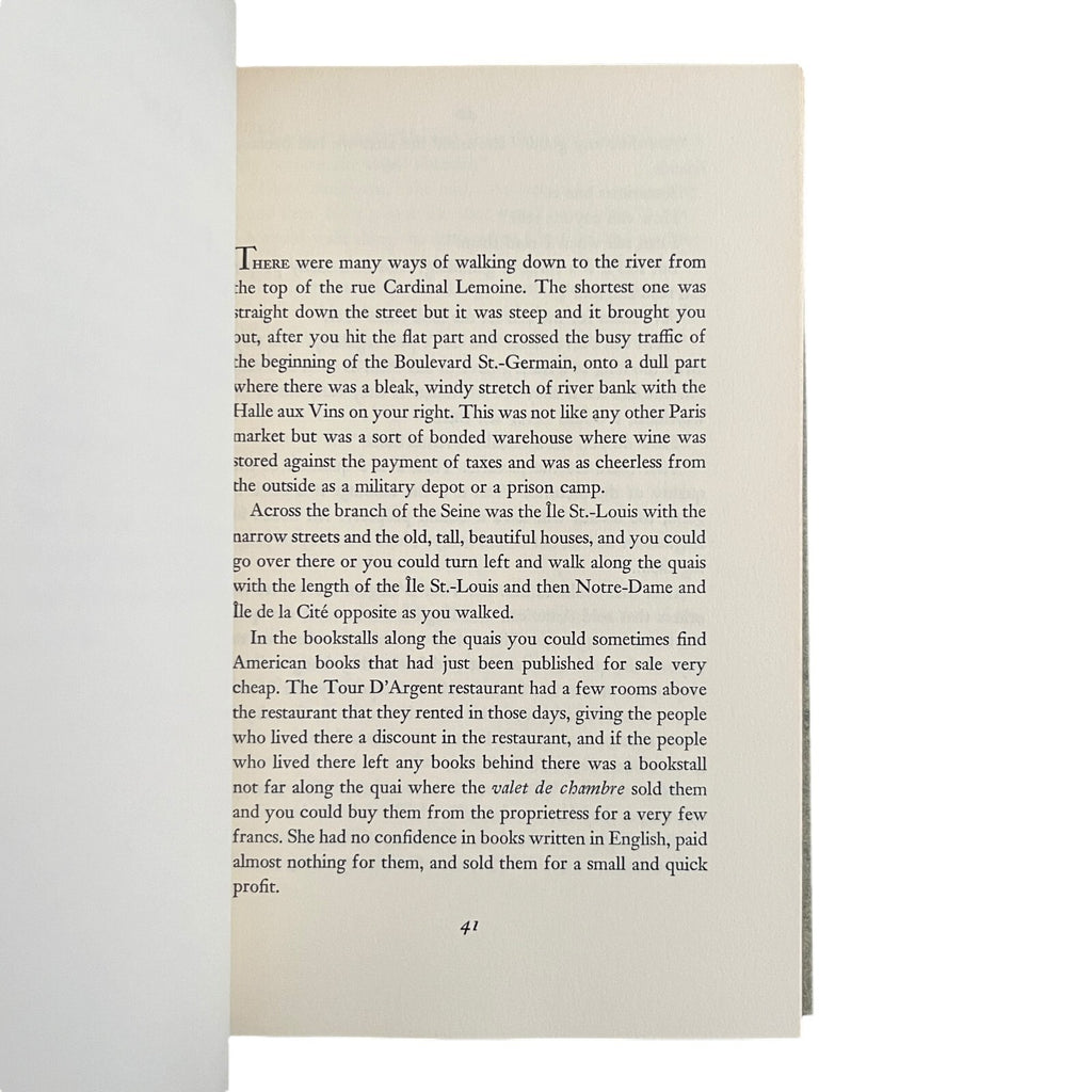 A Moveable Feast by Ernest Hemingway