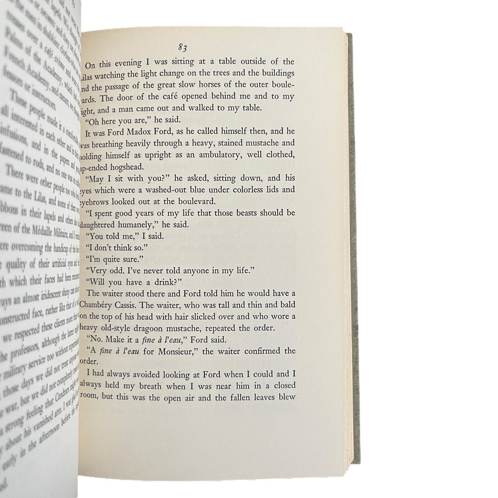 A Moveable Feast by Ernest Hemingway