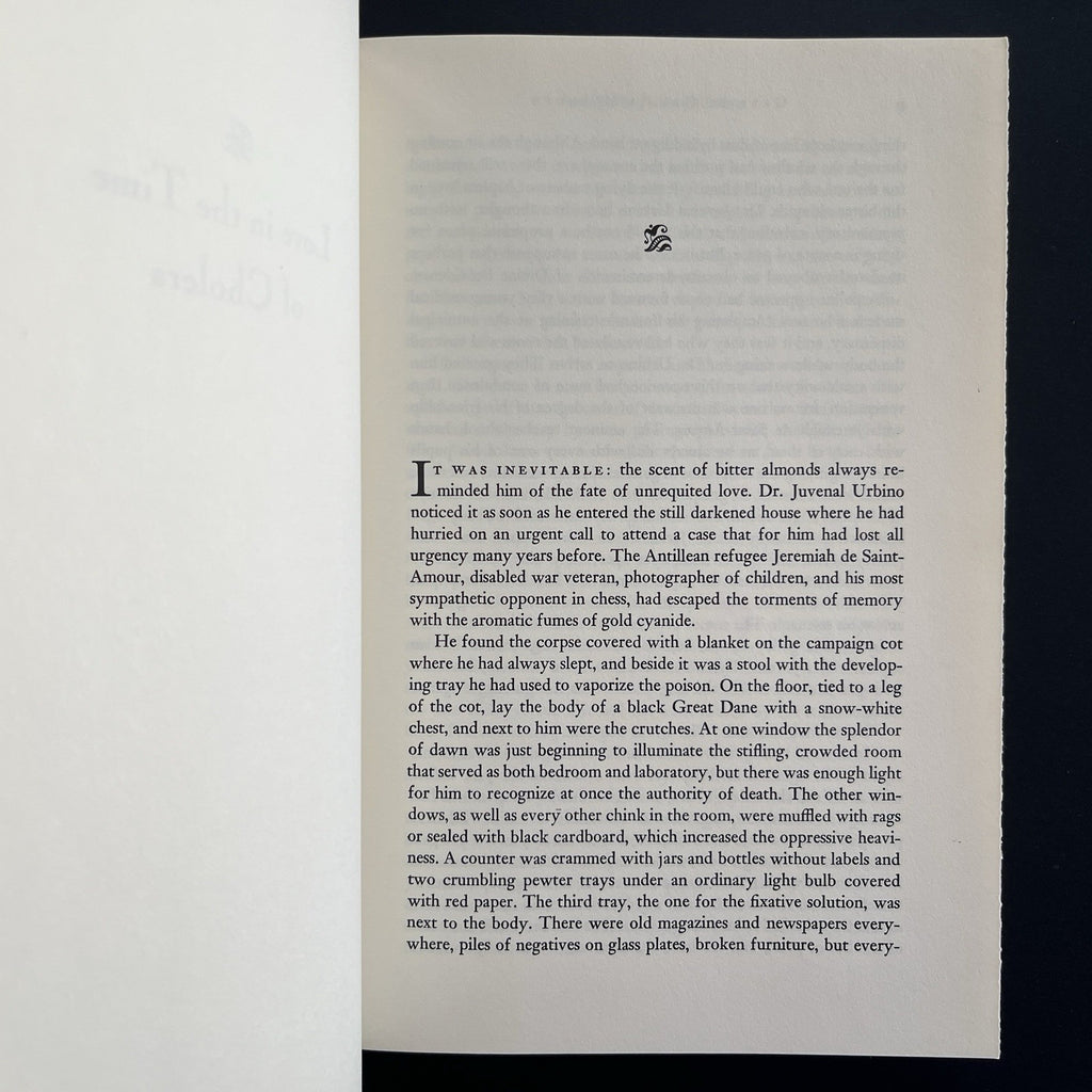 Love in the Time of Cholera by Gabriel Garcia Marquez