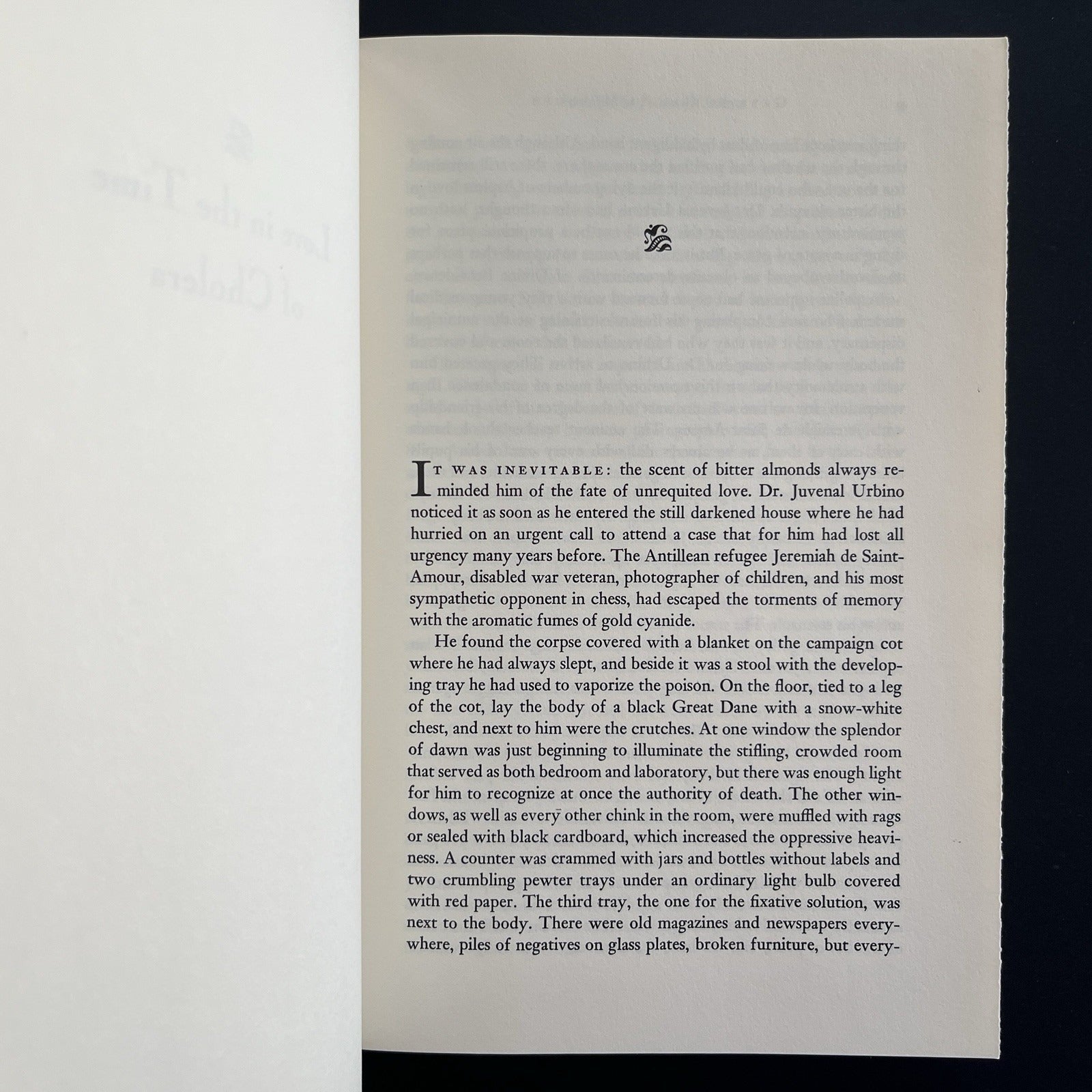 Love in the Time of Cholera by Gabriel Garcia Marquez