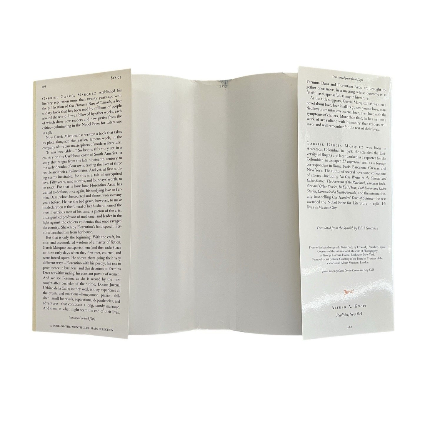 Love in the Time of Cholera by Gabriel Garcia Marquez