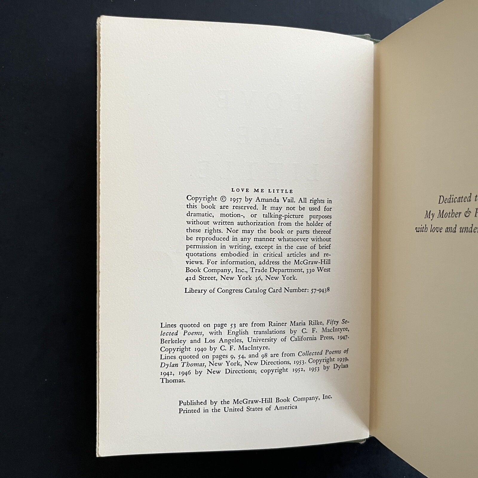 Love Me Little by Amanda Vail