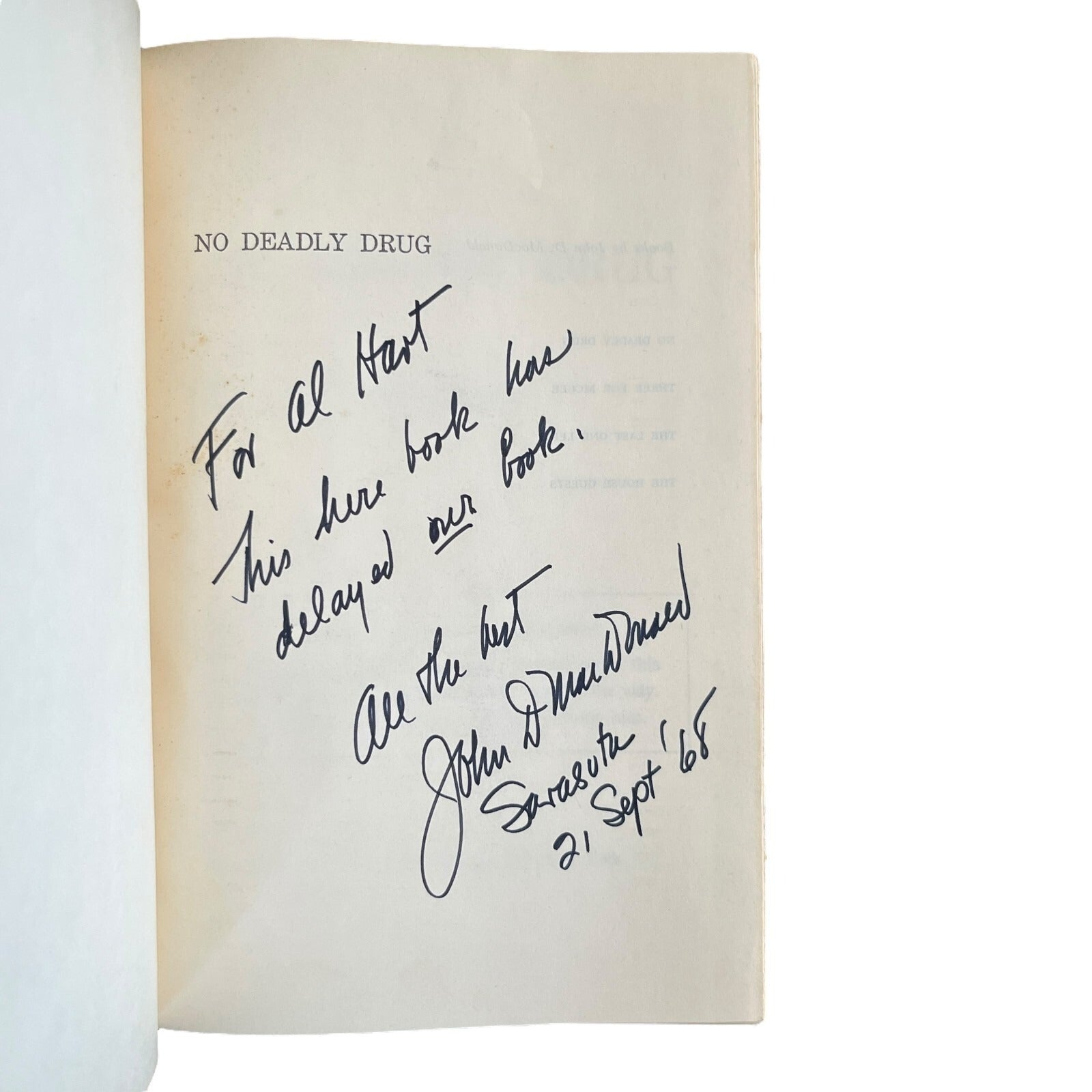 No Deadly Drug by John D. MacDonald