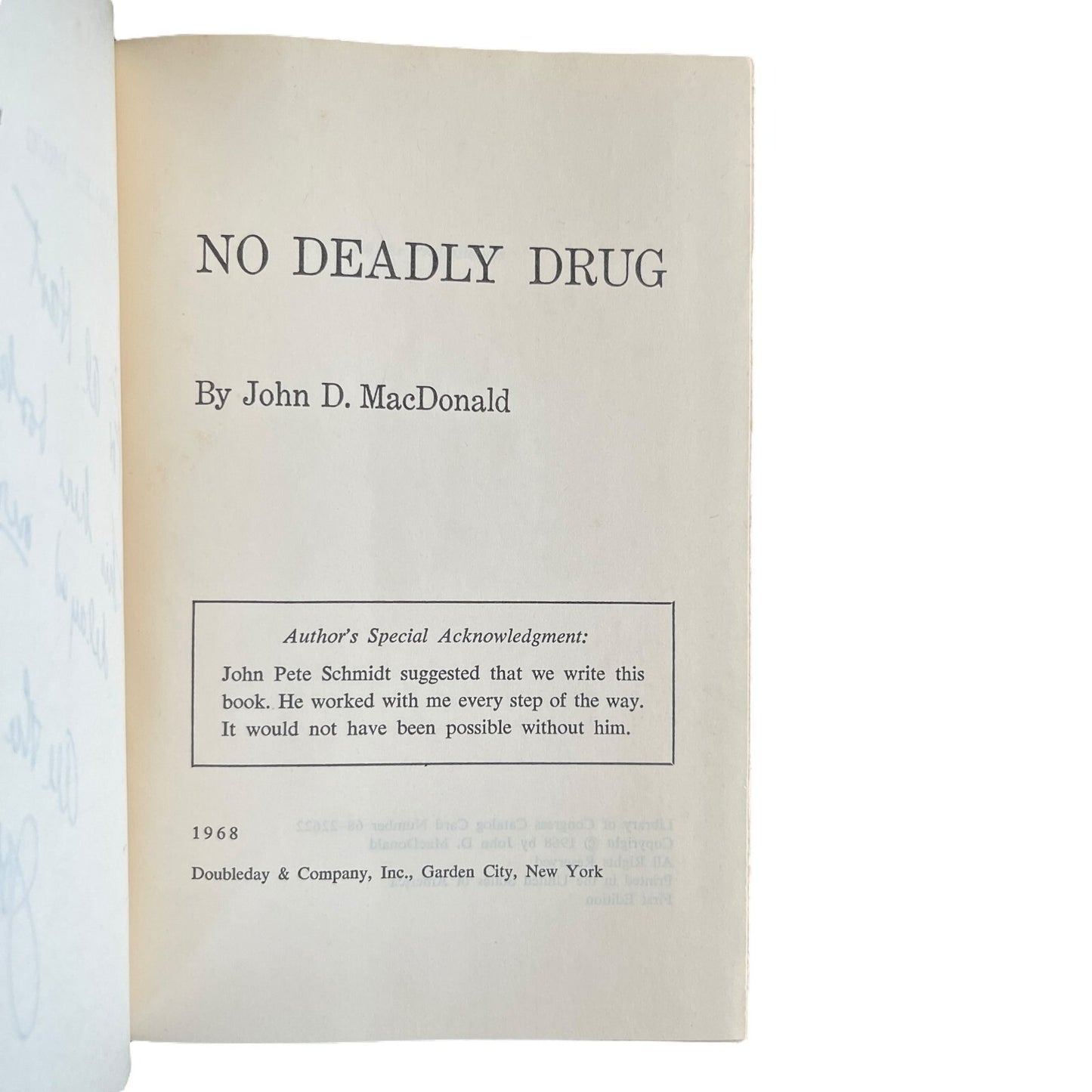 No Deadly Drug by John D. MacDonald
