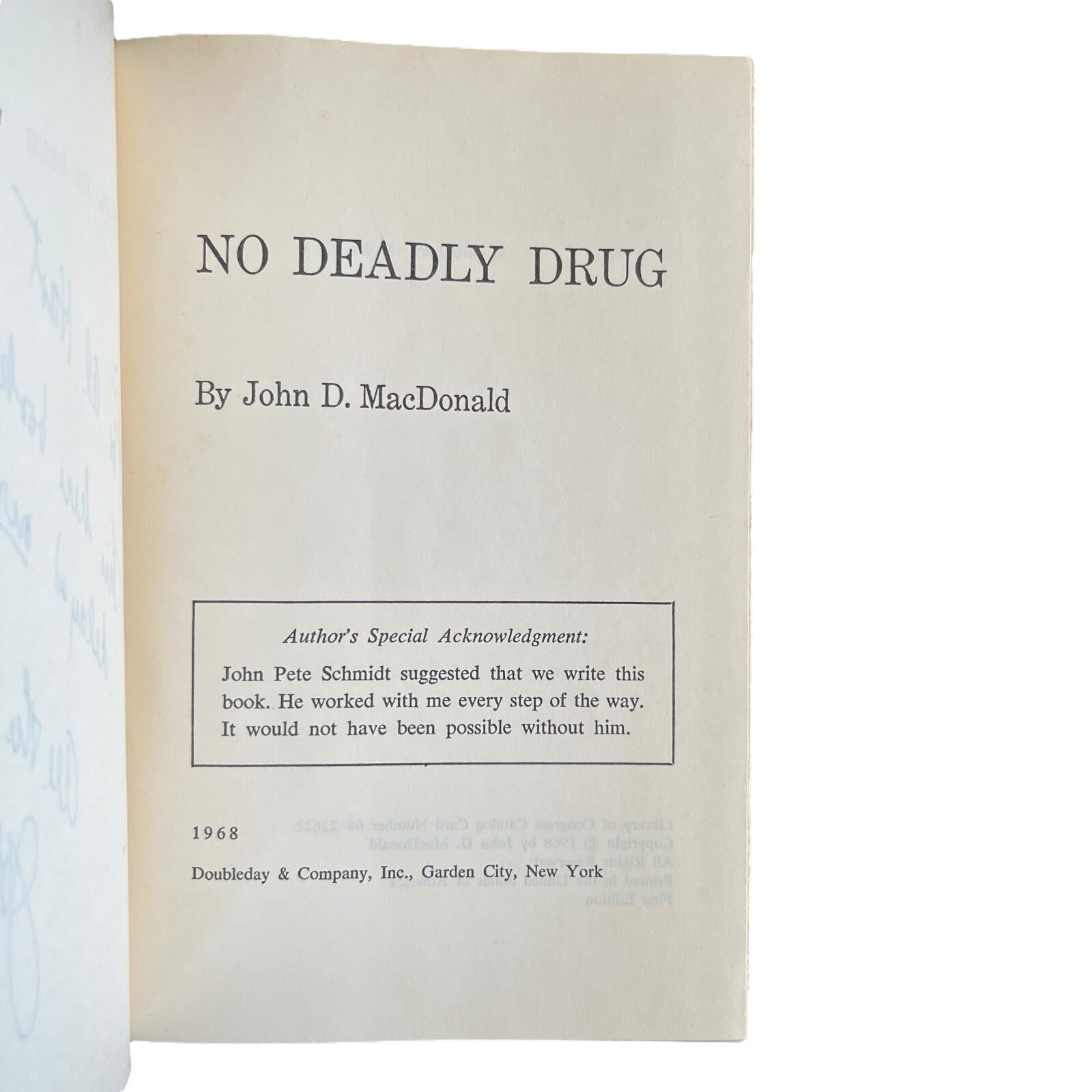 No Deadly Drug by John D. MacDonald