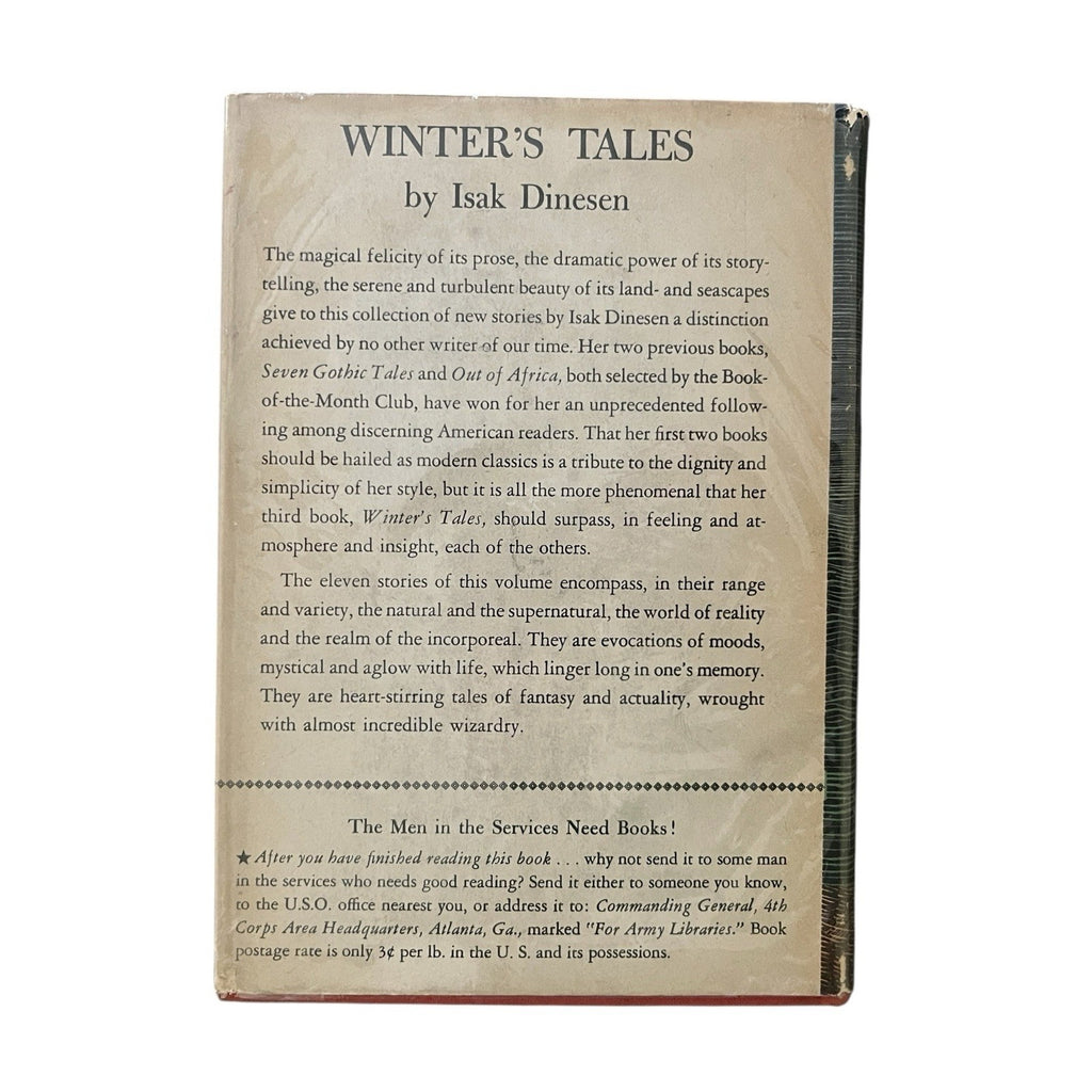 Winter's Tales by Isak Dinesen