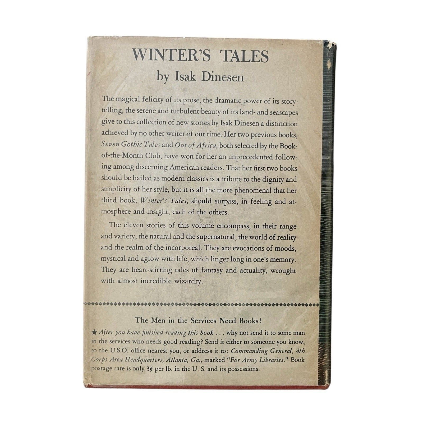 Winter's Tales by Isak Dinesen